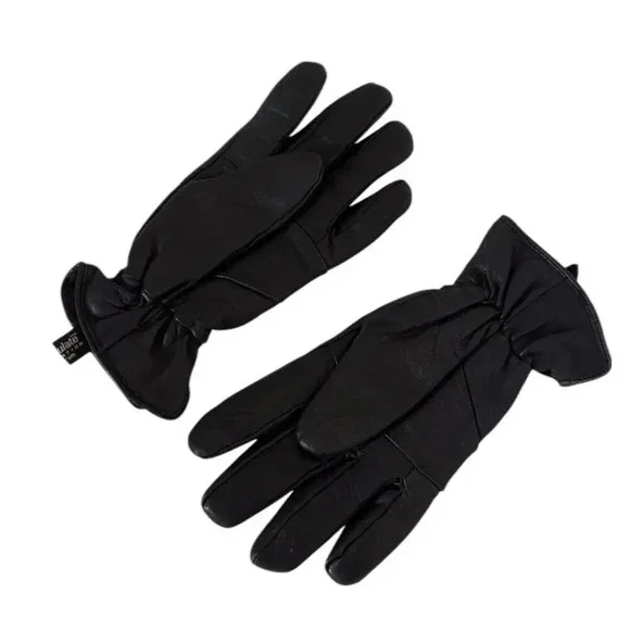 MEXICANA | Accessories | Black Leather Gloves For Men Sheepskin Insulated  Stylish Size M | Poshmark